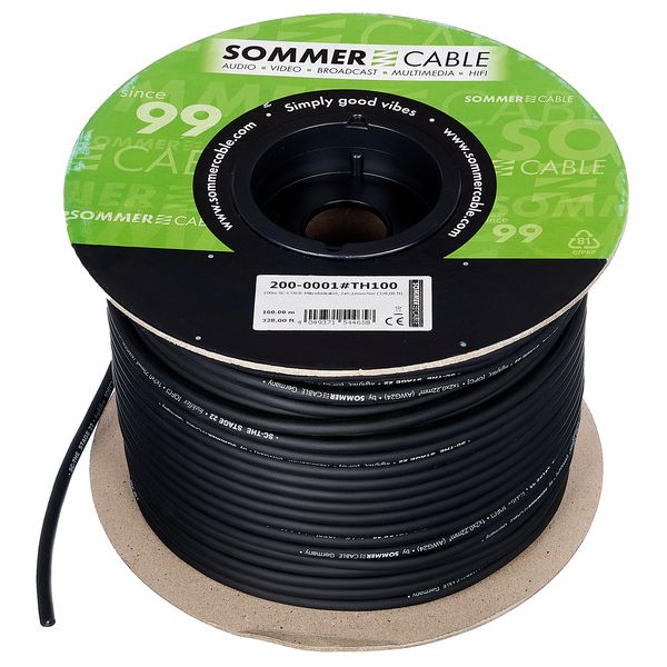 Sommer Cable SC Stage 22 Highflex SW/100M