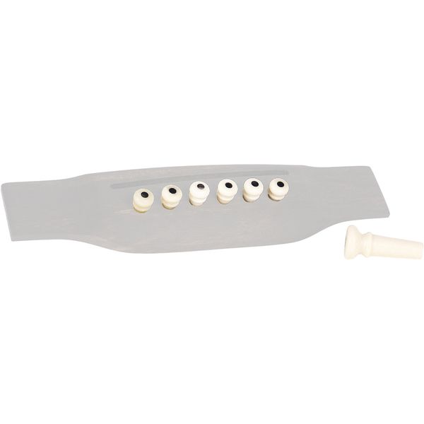 Martin Guitar Bone Bridge & End Pin Black