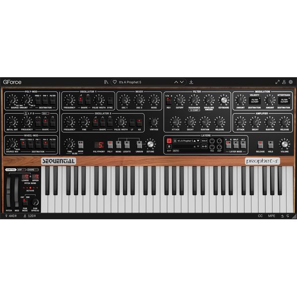 GForce Prophet-5