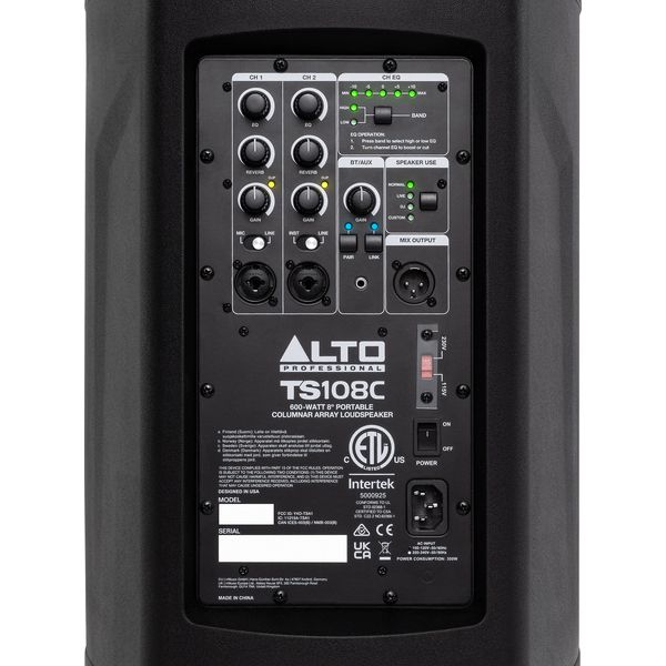 Alto TS 108C Stereo Bundle