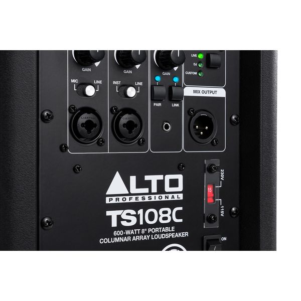 Alto TS 108C Stereo Bundle