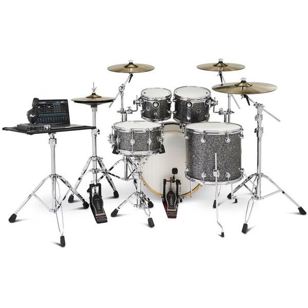 DW DWe E33 Drum Kit Black Galaxy
