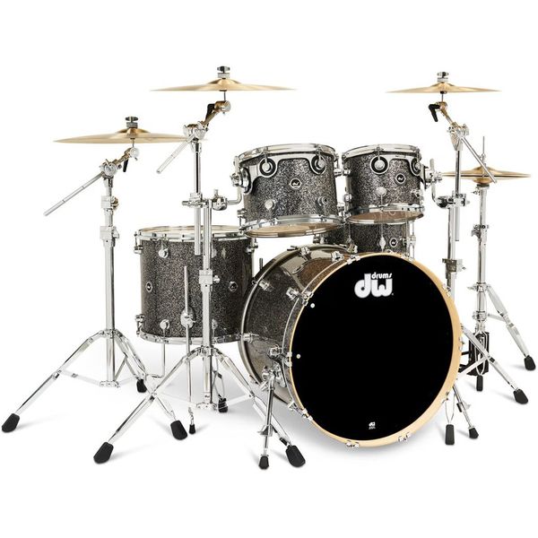 DW DWe E33 Drum Kit Black Galaxy