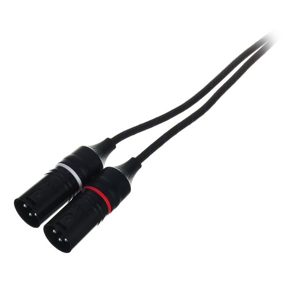DAP-Audio FL117 TRS 90° 2x XLR/M 0.75m