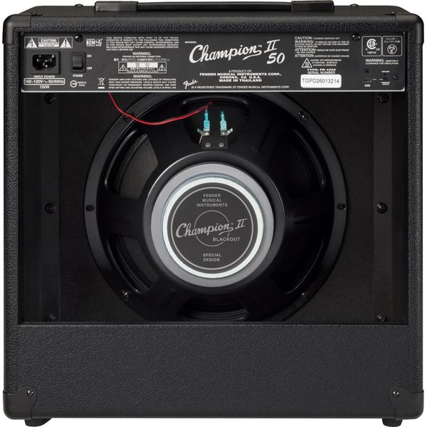 Fender Champion II 50 Blackout