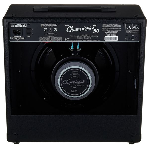 Fender Champion II 50 Blackout
