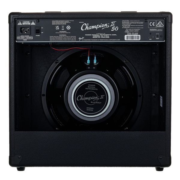 Fender Champion II 50 Blackout