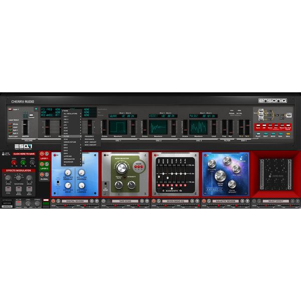 Cherry Audio Ensoniq ESQ-1