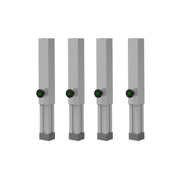 Global Truss Stage Deck Leg 4x 40-60cm