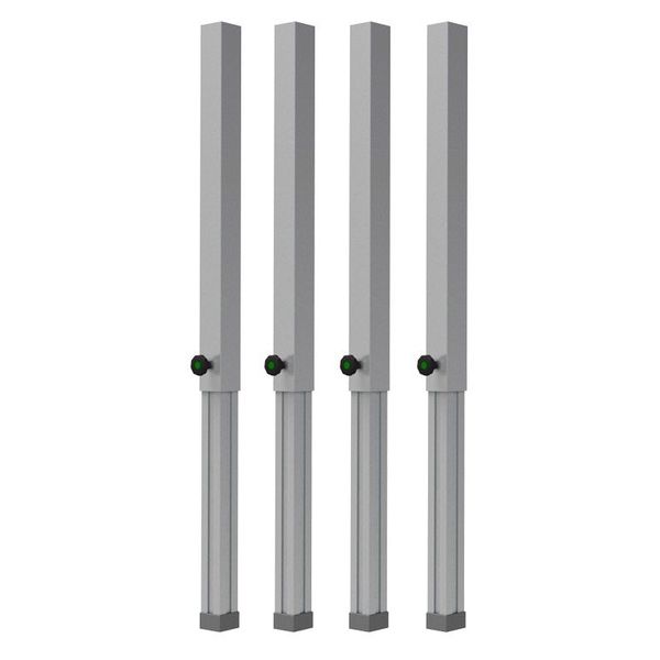 Global Truss Stage Deck Leg 4x 80-140cm