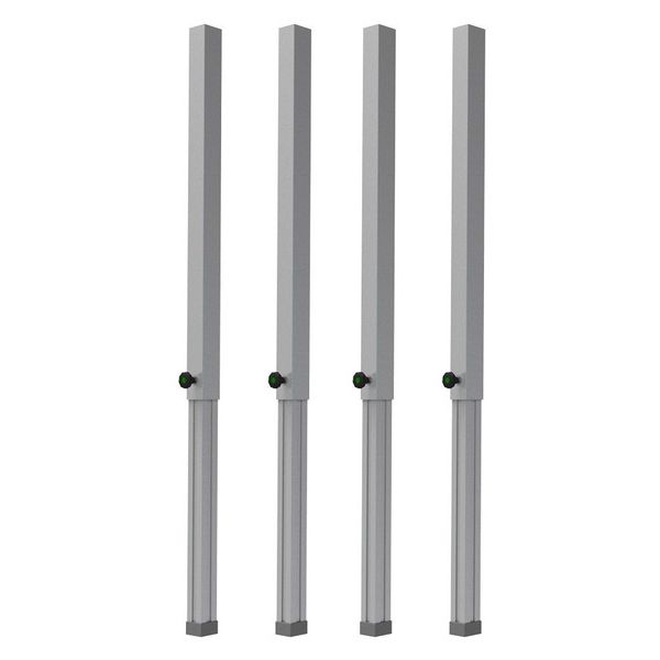 Global Truss Stage Deck Leg 4x 100-180cm