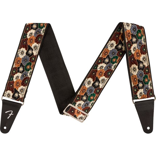 Fender Wild Bloom Strap 2" Brown