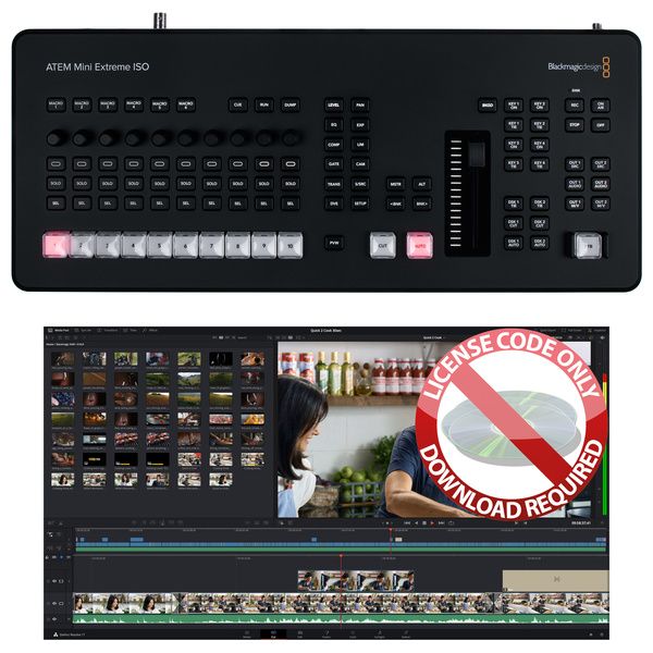 Blackmagic Design ATEM Mini Extreme ISO G Bundle
