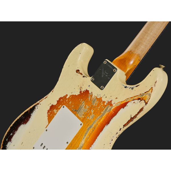 Fender 61 Strat SHR Aged V White 3TSB