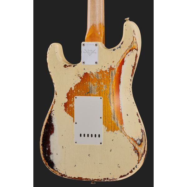 Fender 61 Strat SHR Aged V White 3TSB