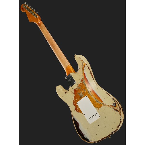 Fender 61 Strat SHR Aged V White 3TSB