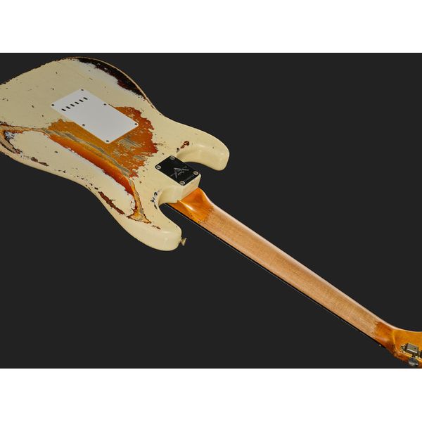 Fender 61 Strat SHR Aged V White 3TSB