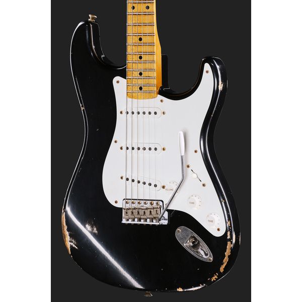 Fender 1958 CR Strat Relic Aged Black