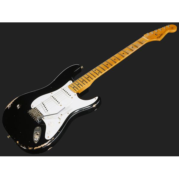 Fender 1958 CR Strat Relic Aged Black