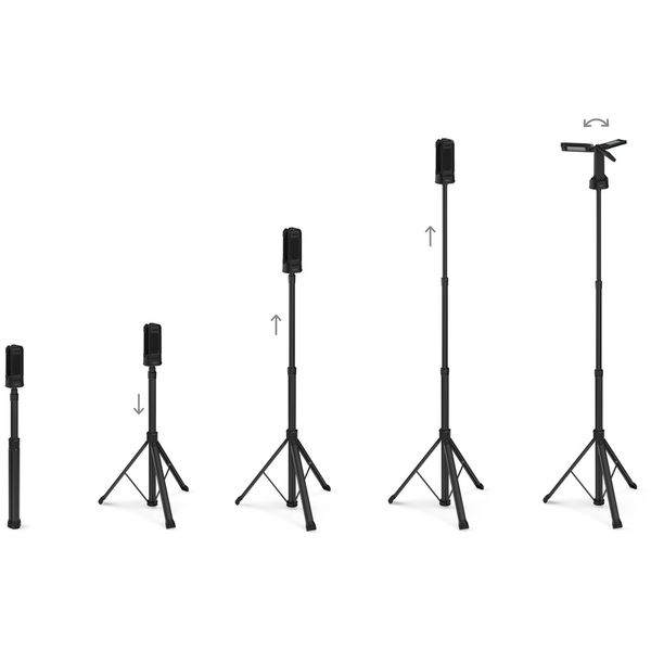 Ansmann Worklight Triohead Tripod