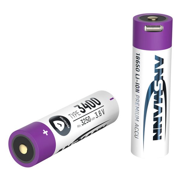 Ansmann Li-Ion Akku 18650 USB-C