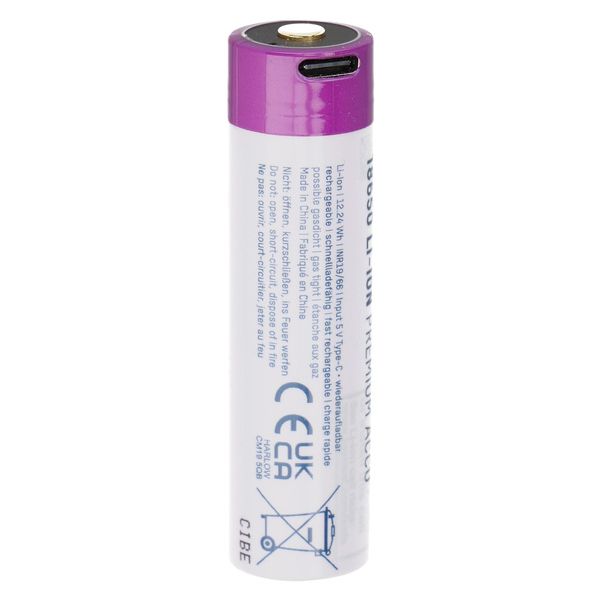 Ansmann Li-Ion Akku 18650 USB-C