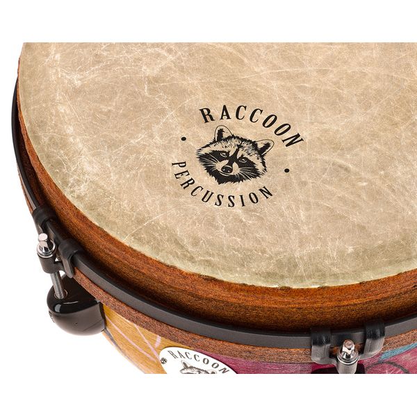 Raccoon 12" Jumbo Djembe - Jungle