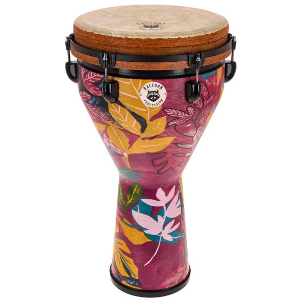 Raccoon 12" Jumbo Djembe - Jungle