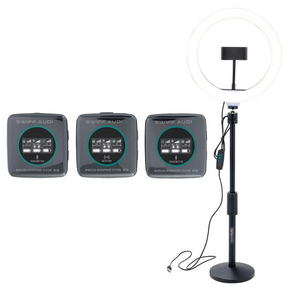 Swiff Audio M3 PRO Ring Light Creator Set