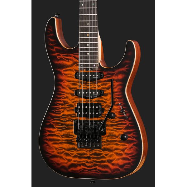 ESP M-III FR QM FSH BH Tiger Eye