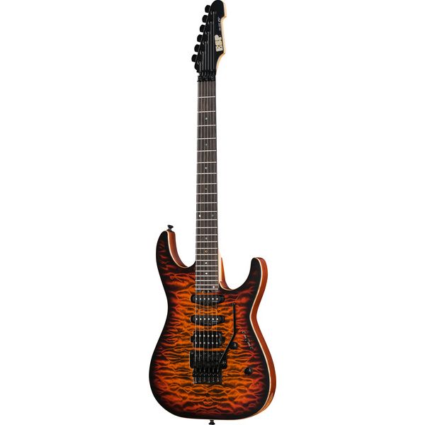 ESP M-III FR QM FSH BH Tiger Eye