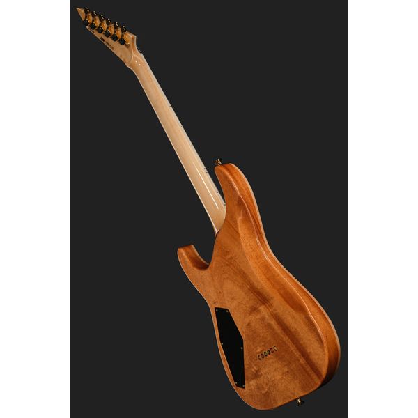 ESP HORIZON II FM Dark Lime Burst