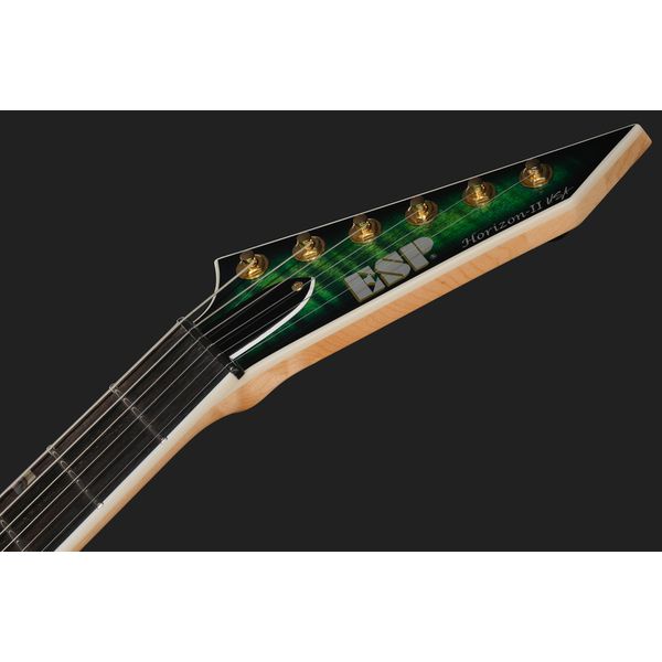 ESP HORIZON II FM Dark Lime Burst
