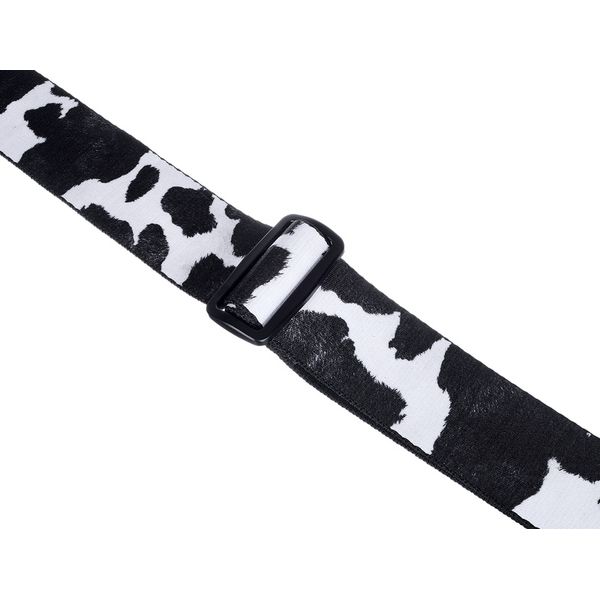 Levys Black and White Cow Strap