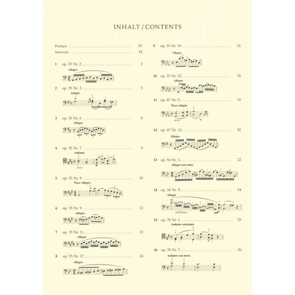 Bärenreiter Dotzauer Etüden Cello 2