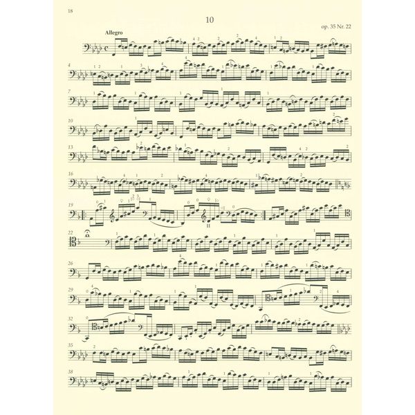 Bärenreiter Dotzauer Etüden Cello 2