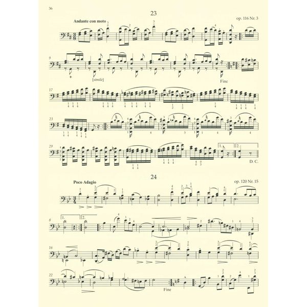 Bärenreiter Dotzauer Etüden Cello 2