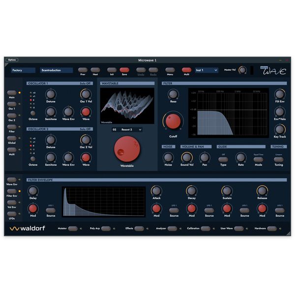 Waldorf Microwave 1 V2 Upgrade