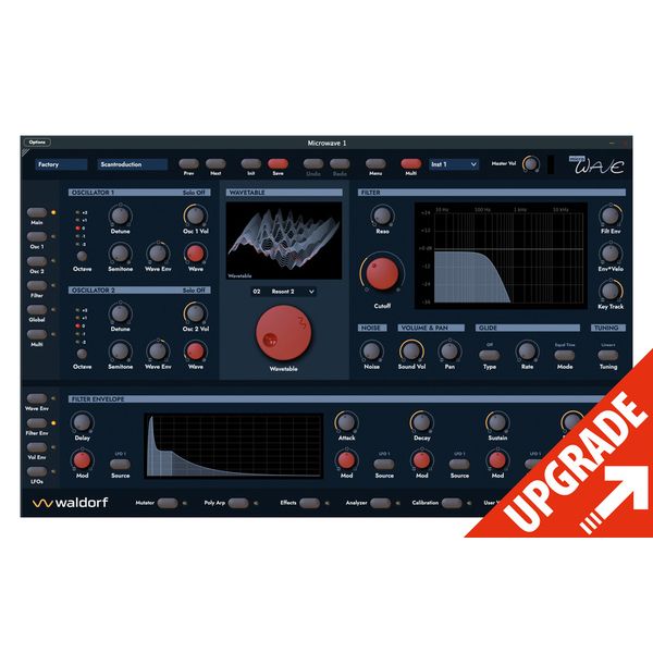 Waldorf Microwave 1 V2 Upgrade