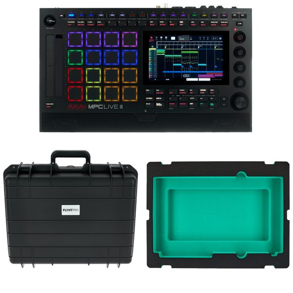AKAI Professional MPC Live III Inlay Case Bundle