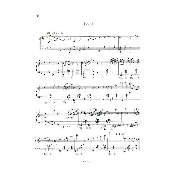 Boosey & Hawkes Schostakowitsch 24 Präludien
