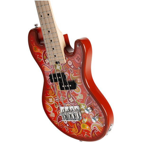 Kala U-Bass 4 Fret Paisley Orange