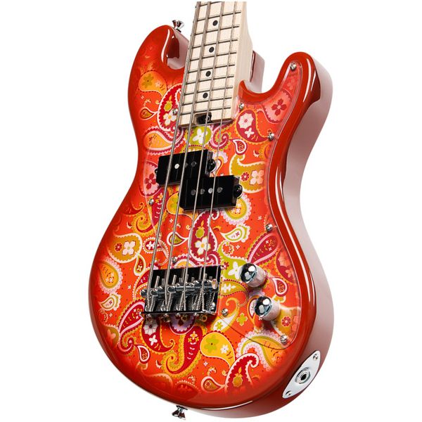 Kala U-Bass 4 Fret Paisley Orange