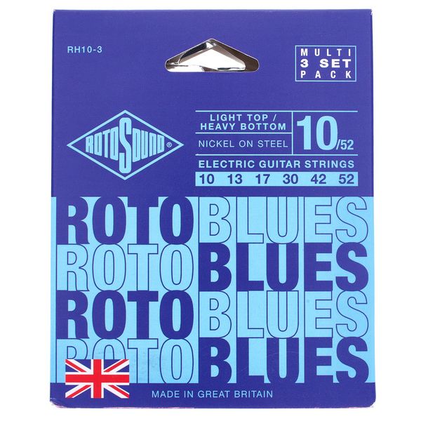 Rotosound RH10-3 3er Pack