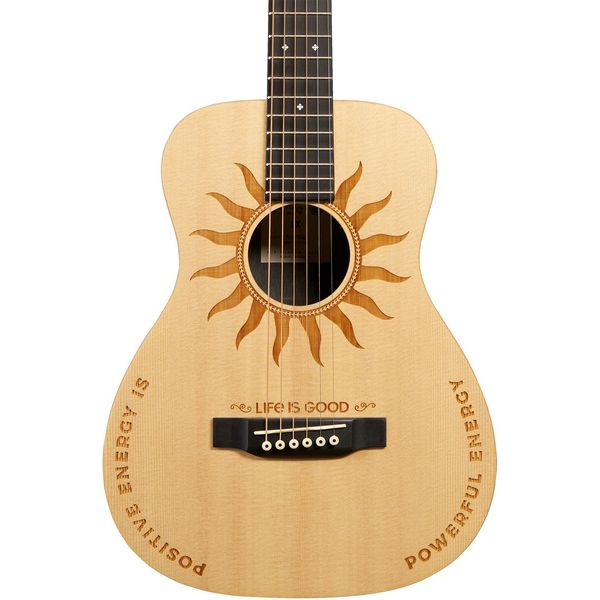 Martin Guitar LX2 Life is Good Natural