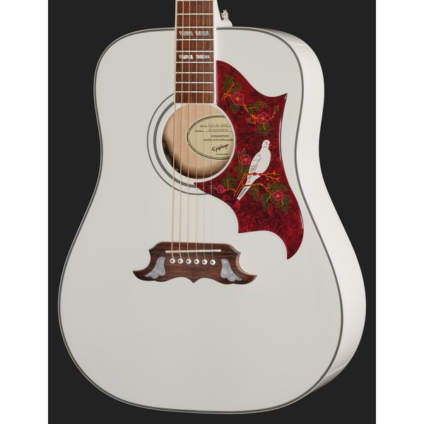 Epiphone Dove Studio Alpine White