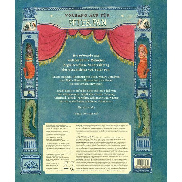 Prestel Verlag Vorhang auf! Peter Pan