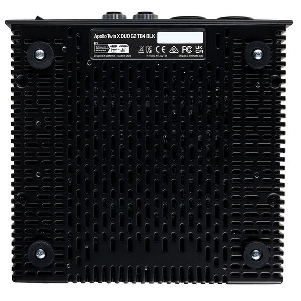 Universal Audio Apollo Twin X Duo TB4 Black Ed