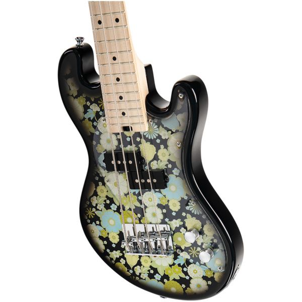 Kala U-Bass 4 Fretted Floral Black