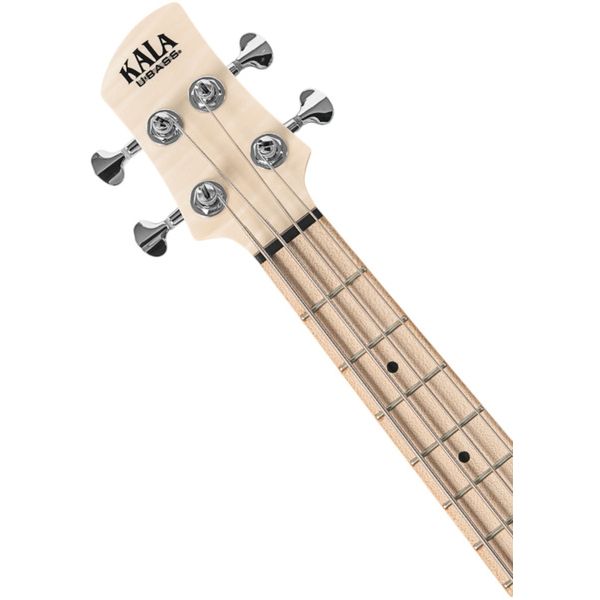 Kala U-Bass 4 Fretted Floral Black